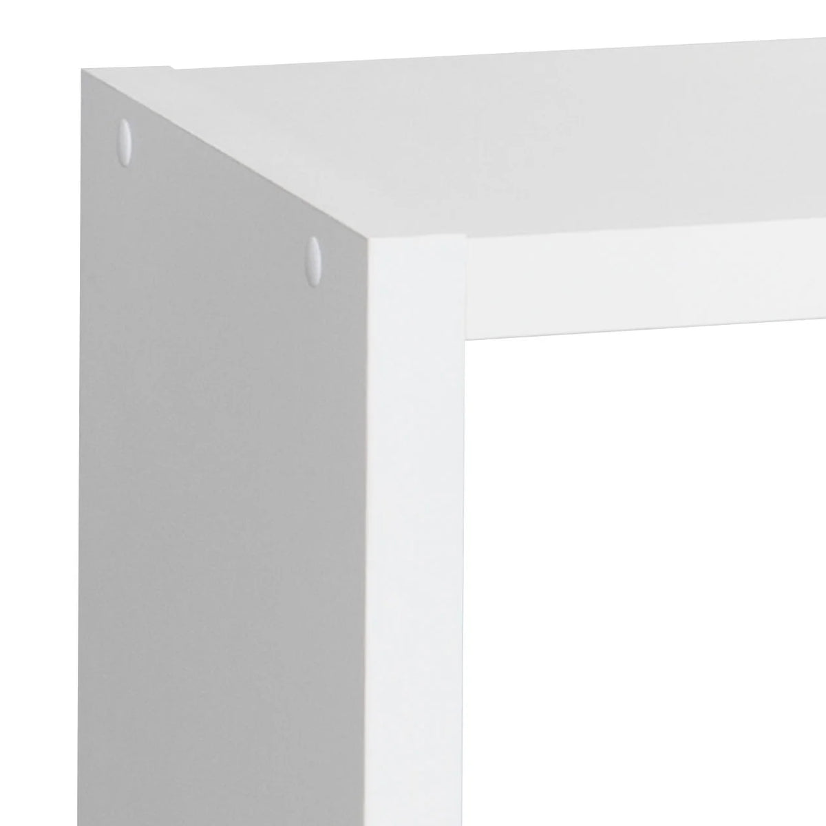 4-tier White Wooden Bookshelf Q2562