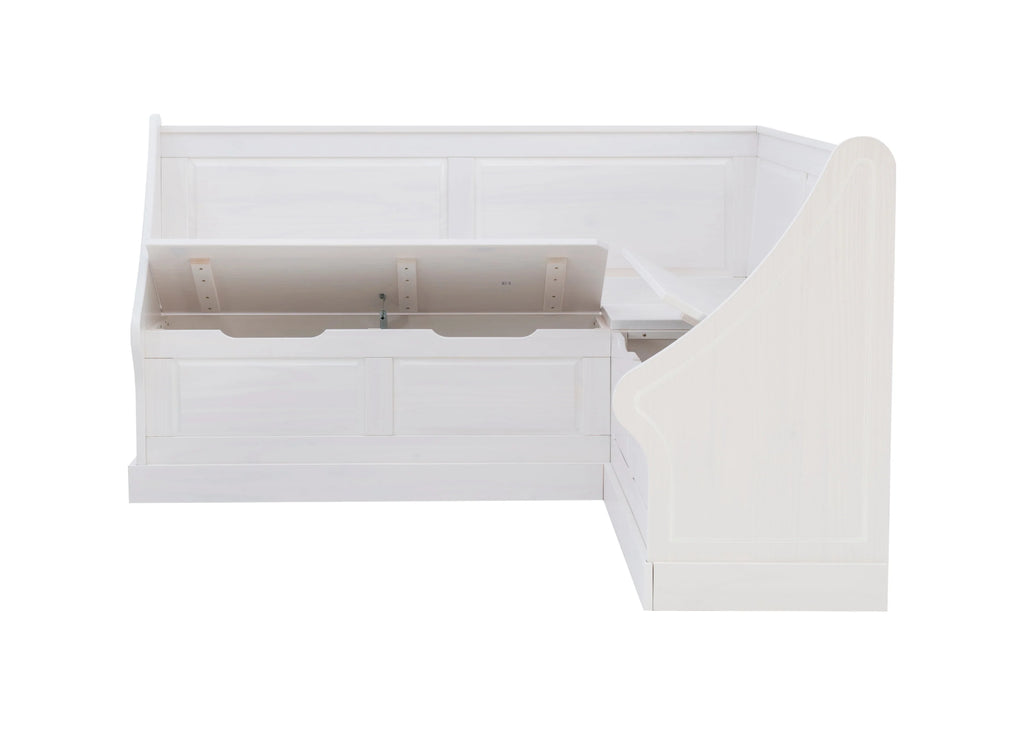 Backless Corner Dining Nook with Storage R33575