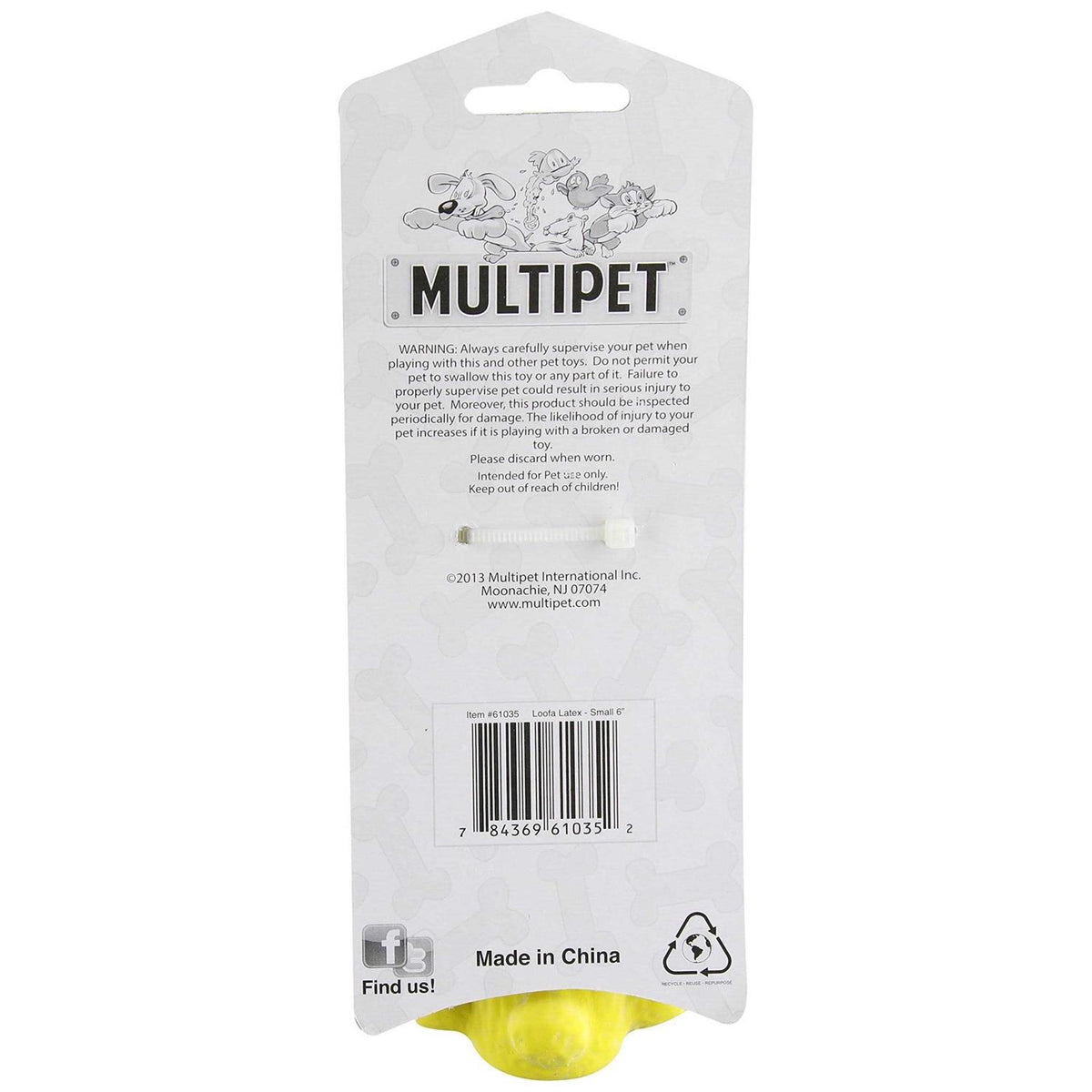 Latex Dog Toy I290