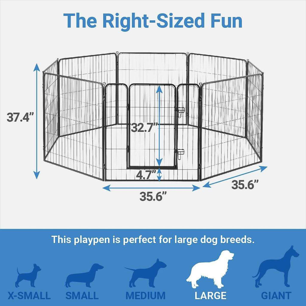 Outdoor Lightweight Heavy Duty Steel Playpen H585