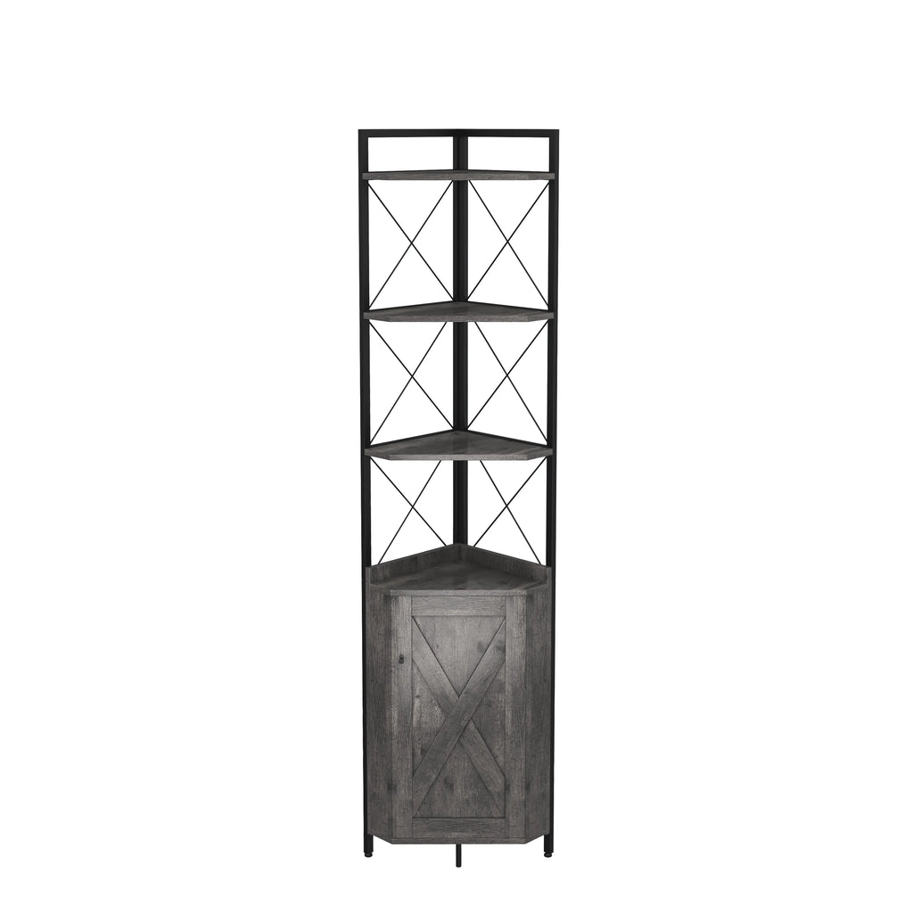 5-Tier Corner Shelf with Storage G926