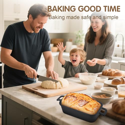 Cast Iron Loaf Pan with Lid 9x5 Inch H51136