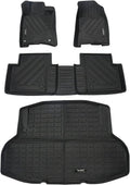 Black All-Weather Car Floor Mats & Cargo Trunk Liners Set C85878