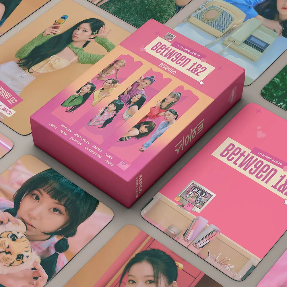 55Pcs KPOP Photo Cards Mini Poster Z507236