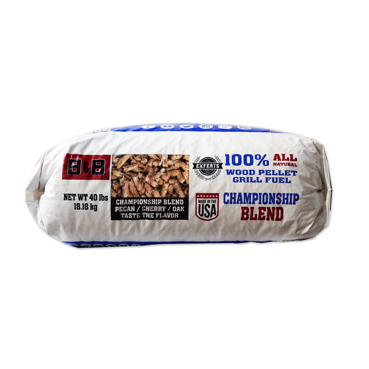 Food Grade Wood Pellets, 40 lb bag T8581