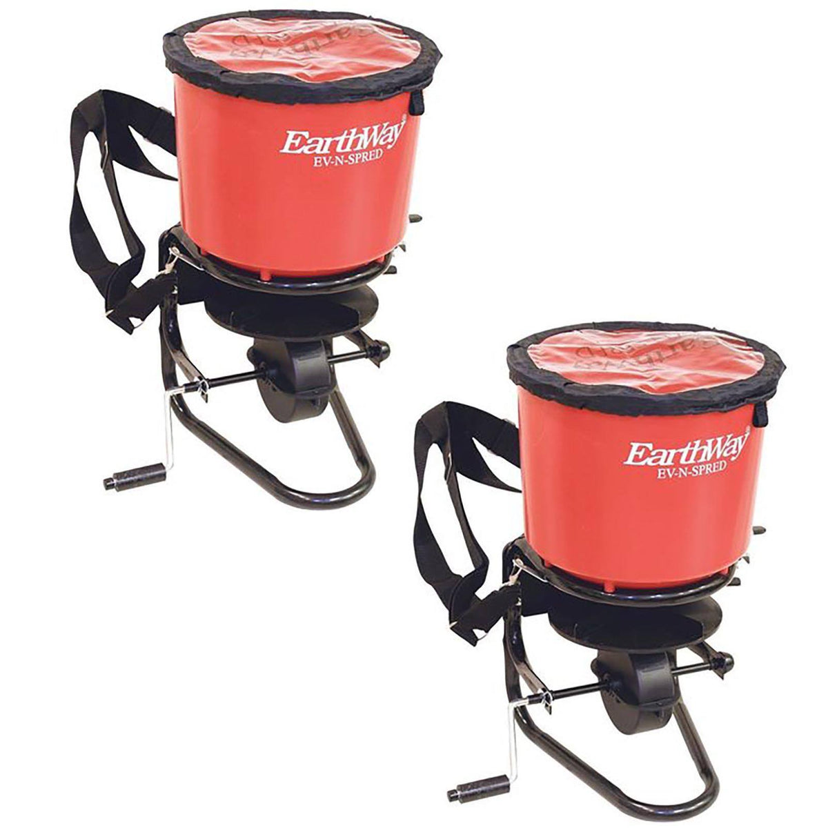 Hand Crank Garden Seeder Fertilizer Spreader 2 Pack C59701