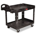 Heavy-Duty 2-Shelf Utility Cart Y525
