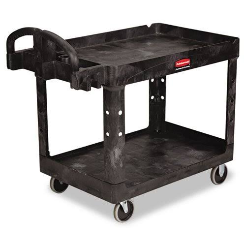 Heavy-Duty 2-Shelf Utility Cart Y525