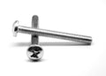 M10 x 1.50 x 45 mm Coarse Thread Machine Screw Phillips Pan Head Low Carbon Steel Zinc Plated K360238