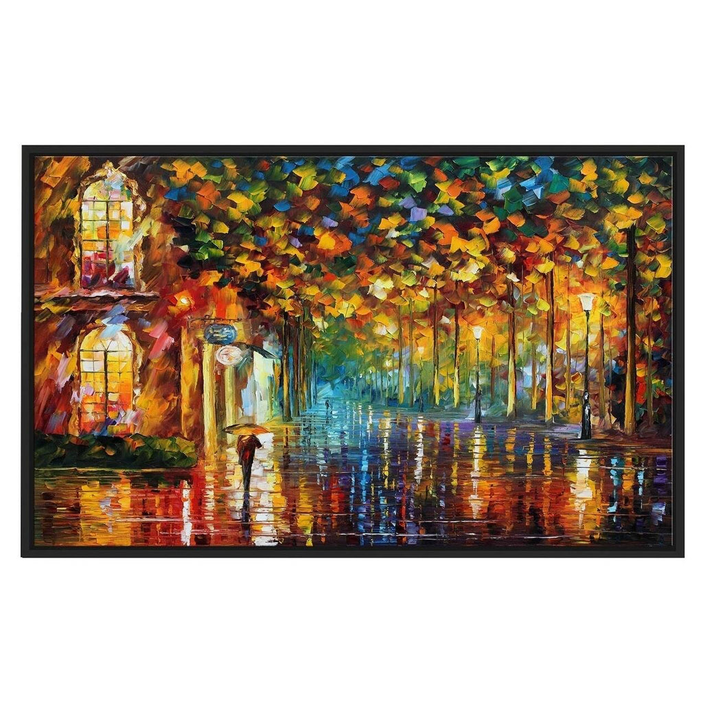 Framed Oil Painting Print on Canvas E1659