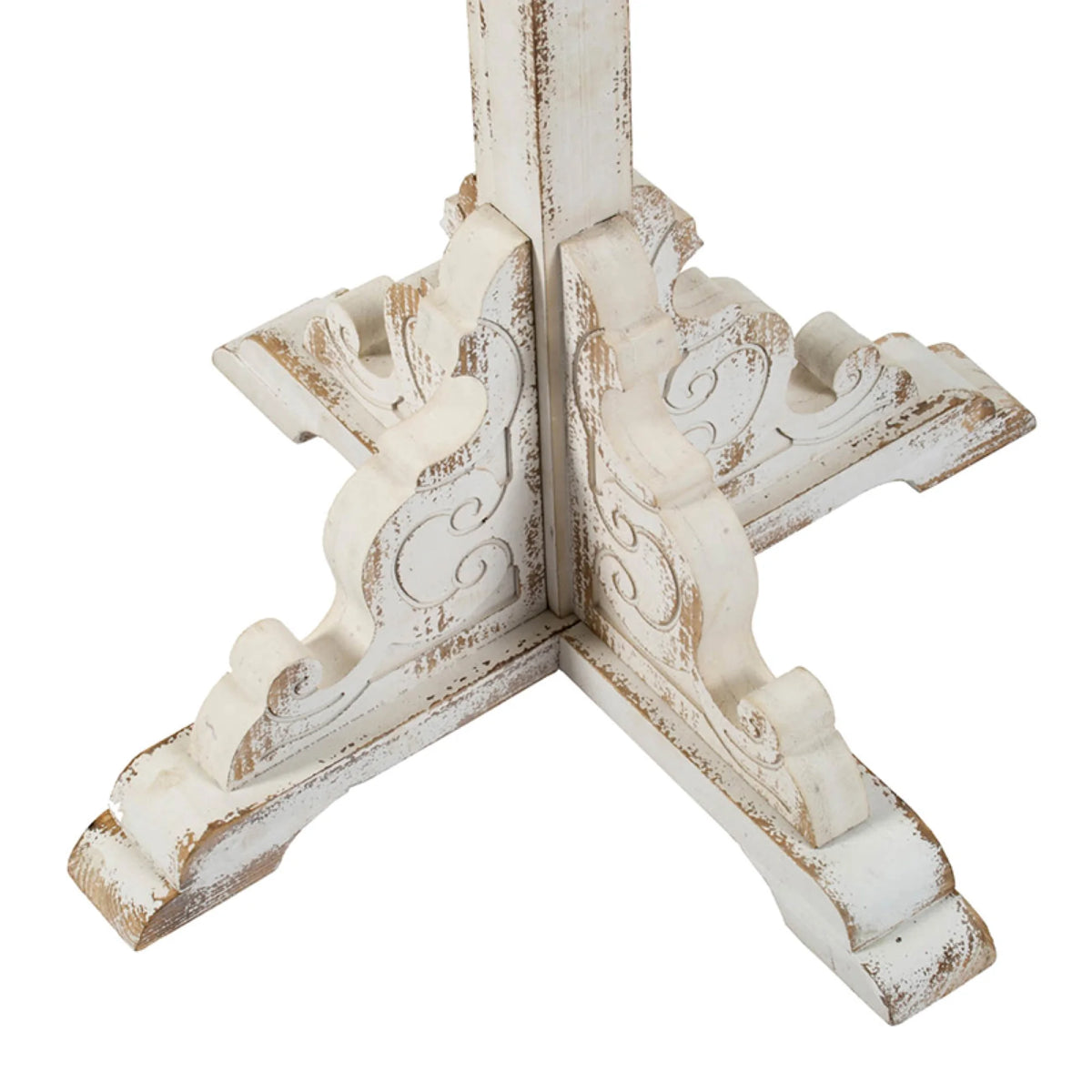 Round Wooden Carved Table Z2269