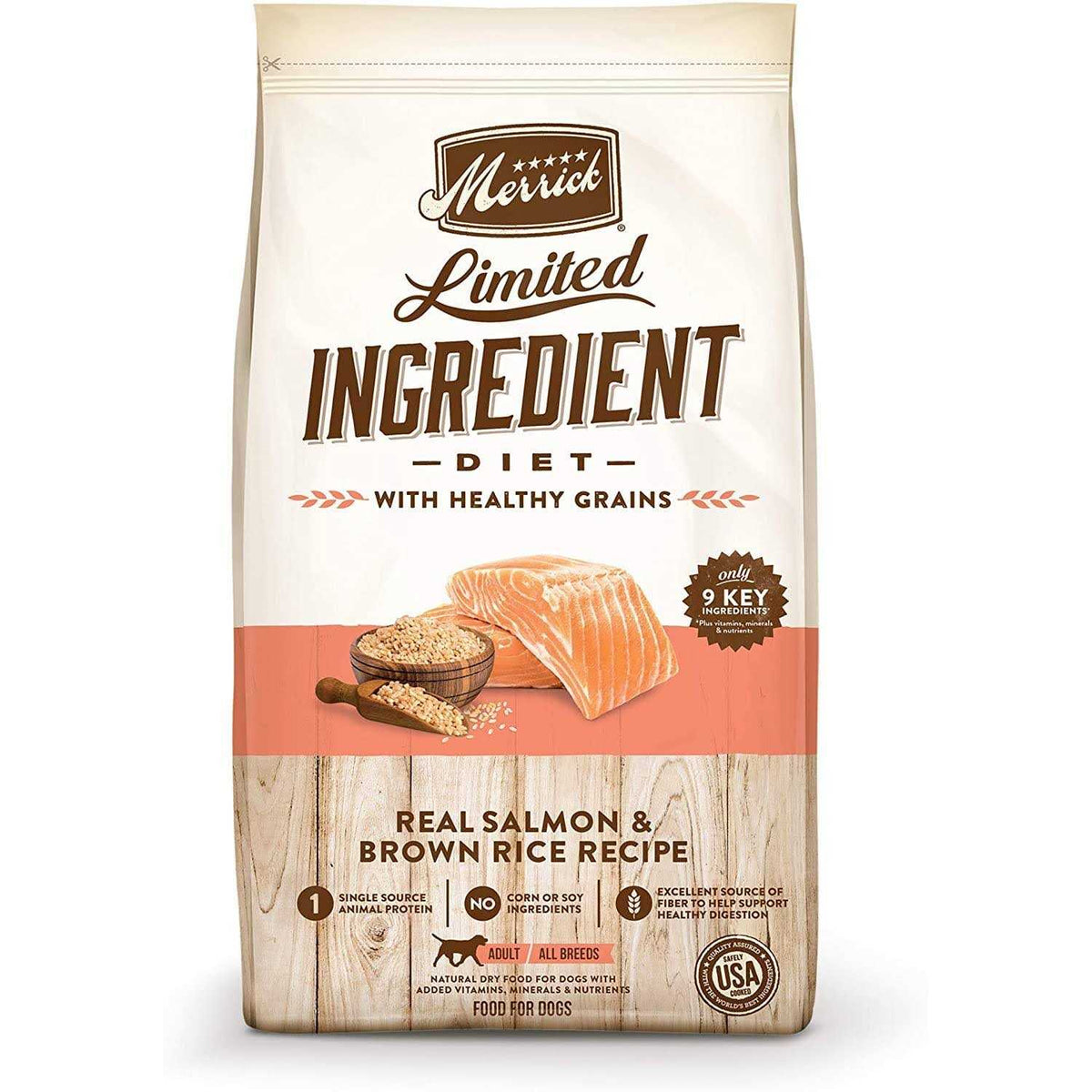 Salmon & Brown Rice Recipe Dry Dog Food E2214