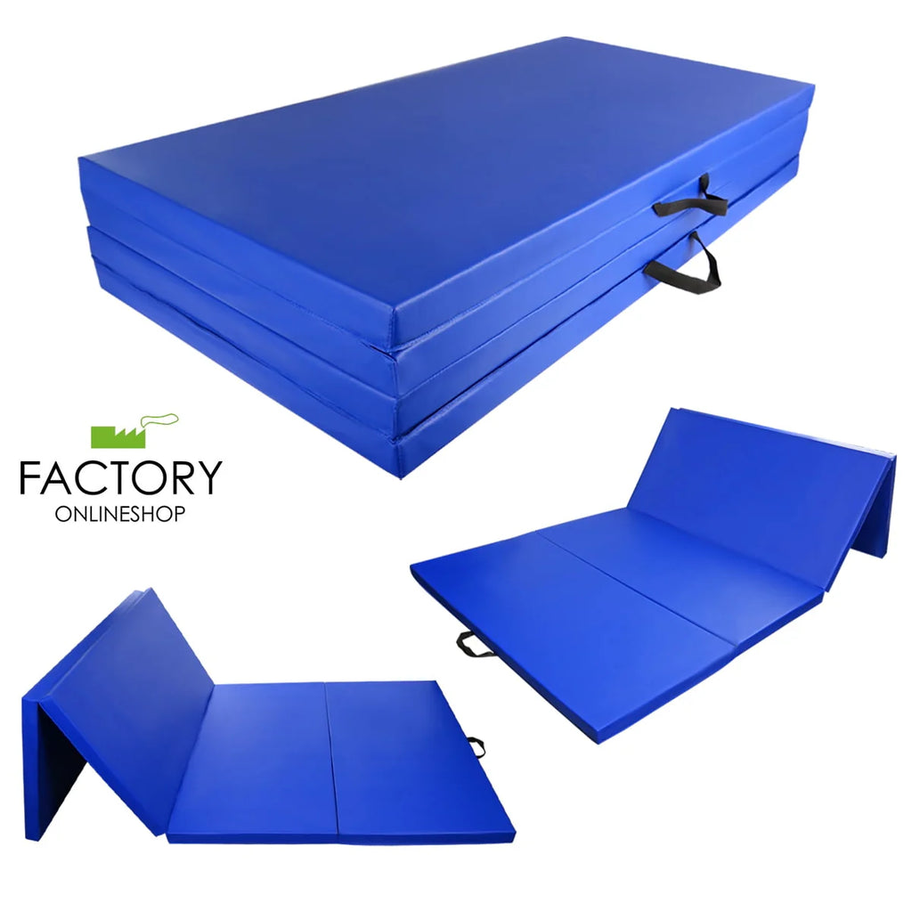 Gymnastics Mat 4'X10'X2 Fold Fitness Yoga Pad Z222390