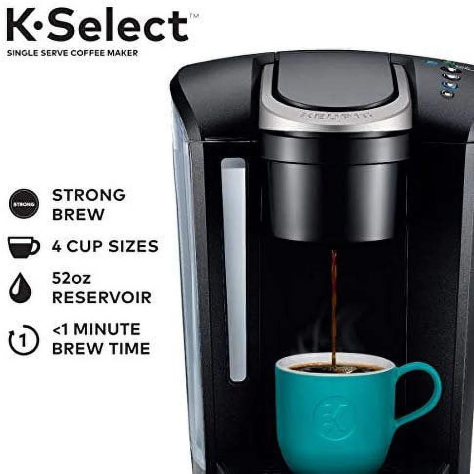 Single Serve K-Cup Pod Coffee Maker, Matte Black W7768