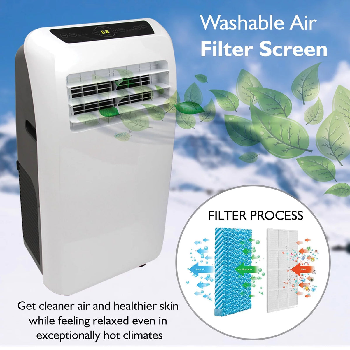 Portable Air Conditioner And Heater 10,000 BTU R145602