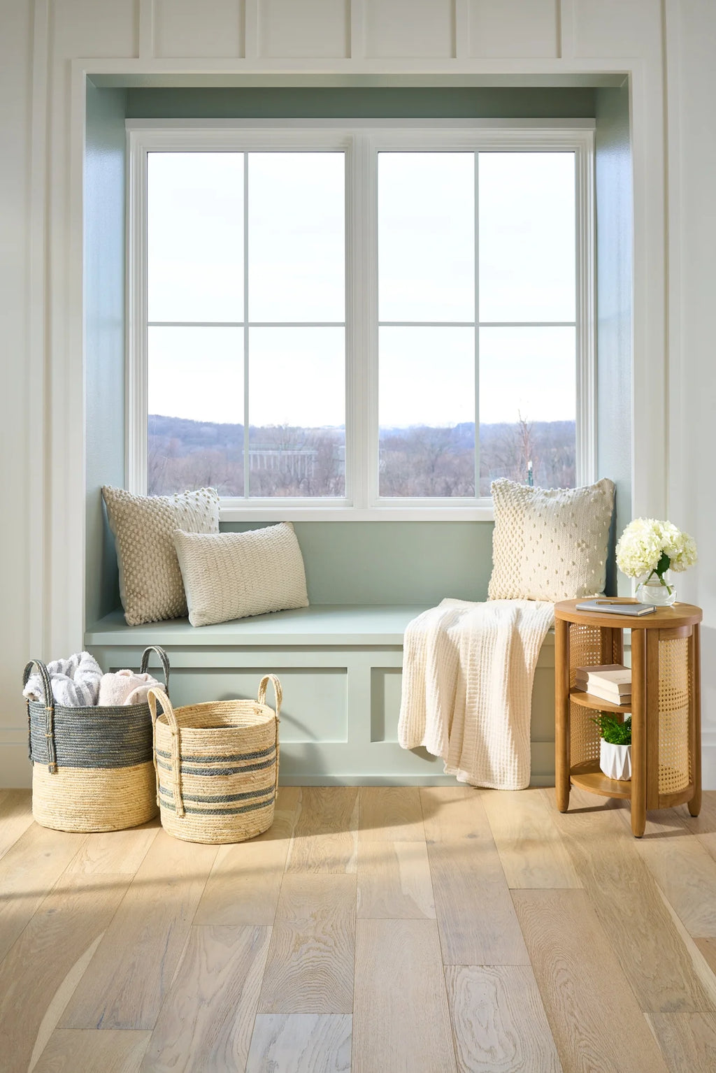 Side Table Light Honey Finish A7869