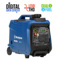 4000 Peak Watt Dual Fuel Portable Inverter Generator Q771