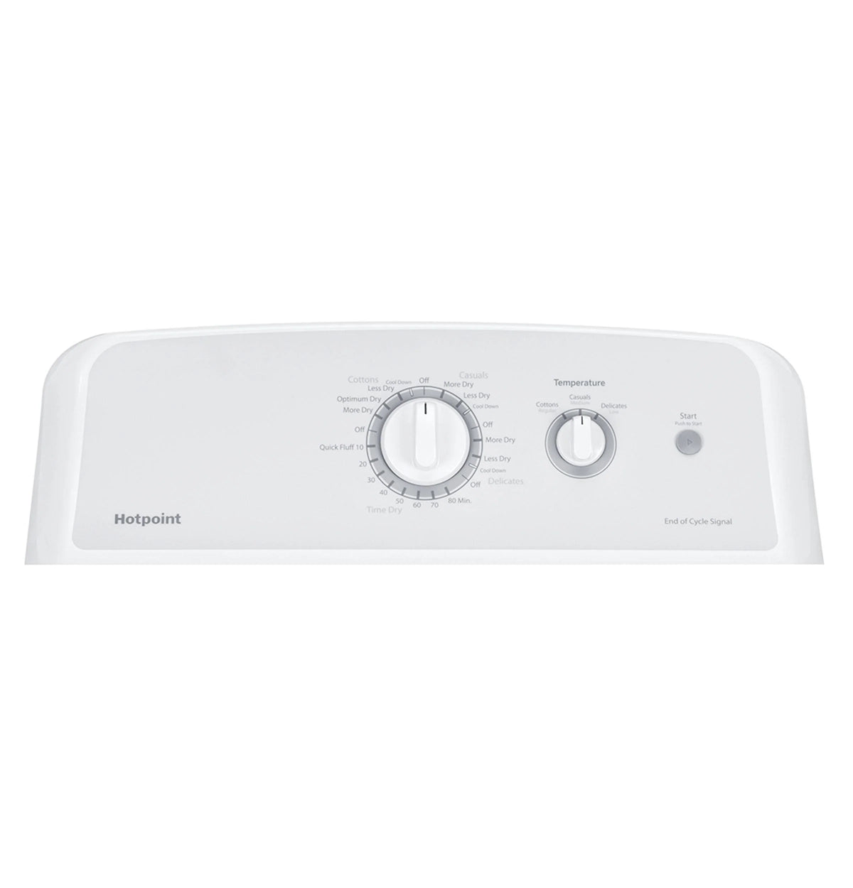 White Gas Dryer U391