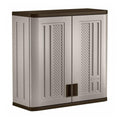 4 Cubic Feet Resin Single Shelf Wall Storage Cabinet 6 Pack R215286