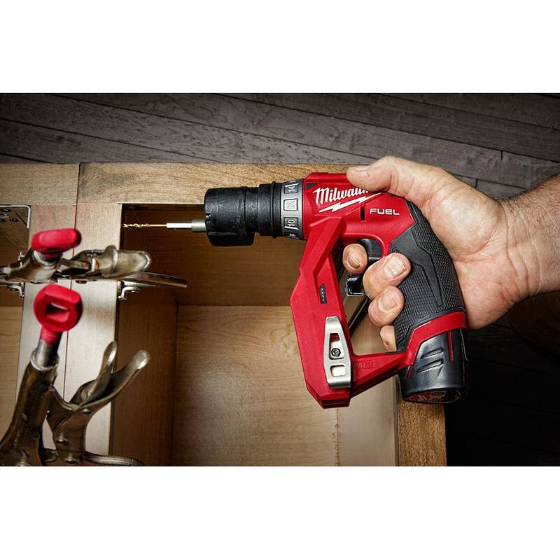 12V Lithium-Ion Brushless Cordless 4-in-1 Installation Driver Kit with 2.5 Ah Battery Pack P379292
