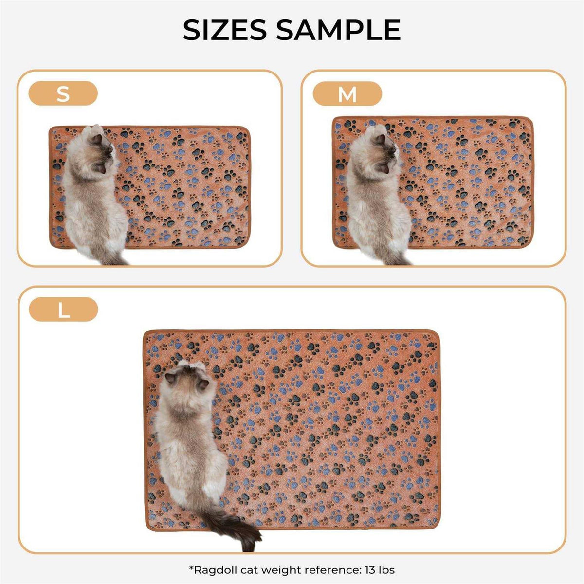 3 Flannel Pet Blanket Q194