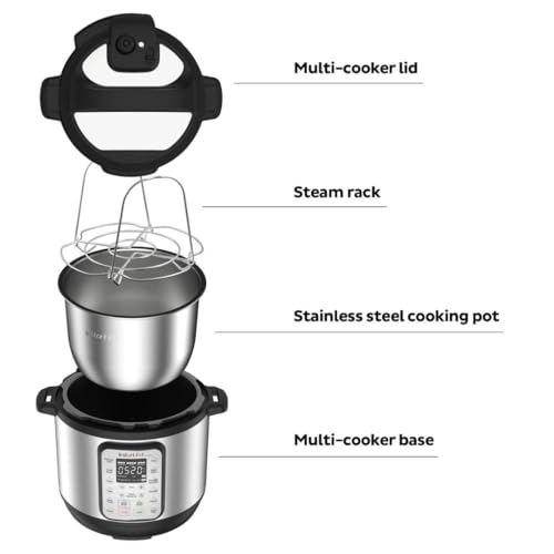 9-in-1 Stainless Steel 6 Quarts Multicooker C5566
