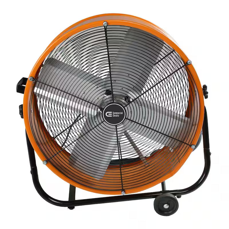 Heavy Duty 2-Speed Tilt Drum Fan D6144