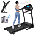 3.25 HP Folding Treadmill with 15 Level Auto Incline N415