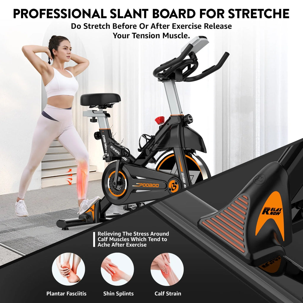 Indoor Cycling Bike with Silent Magnetic Resistance Y153635