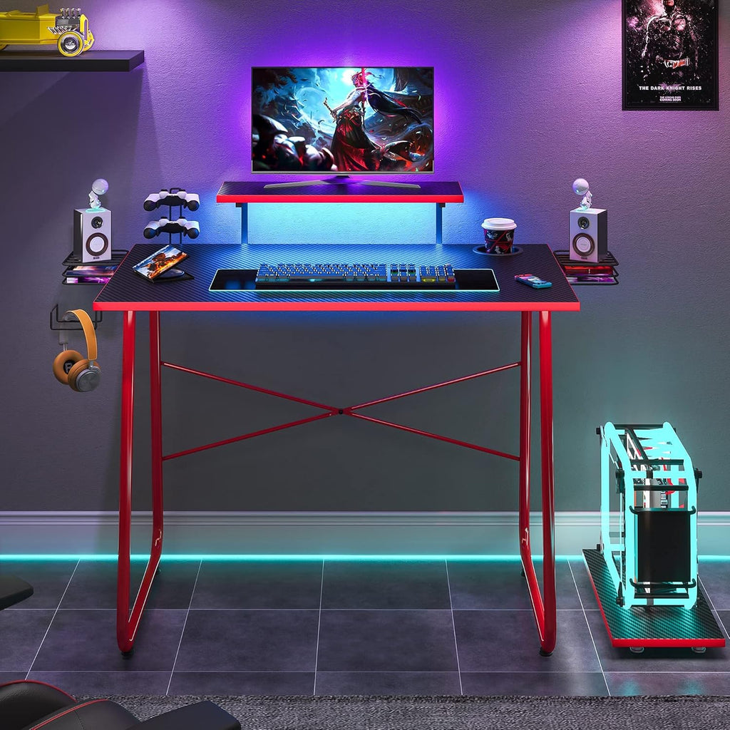 Gaming Desk with LED Light J9065