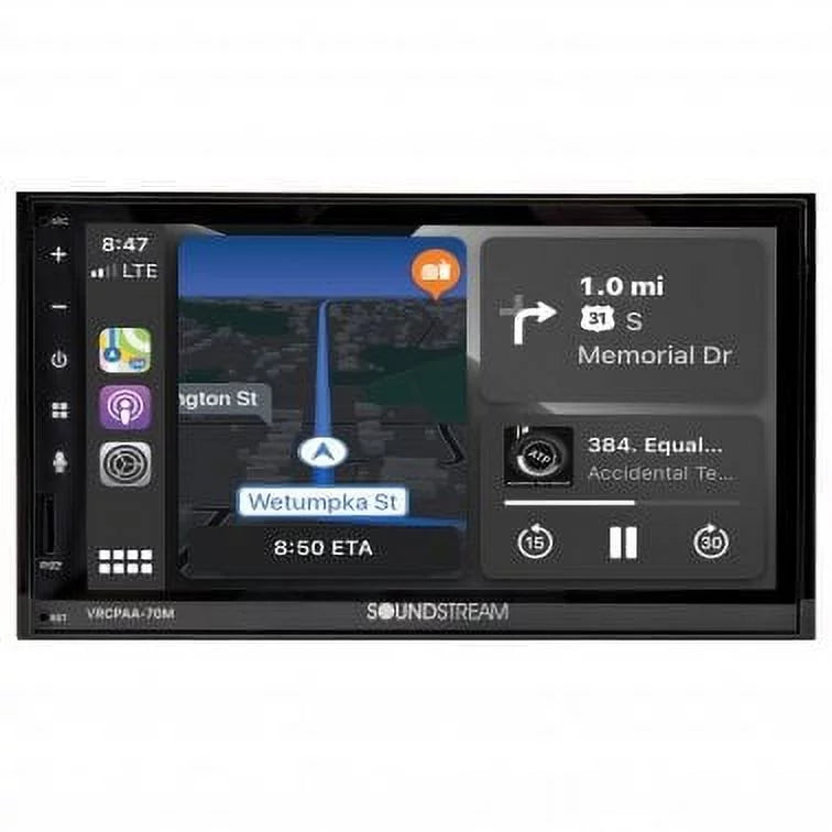 7" Double DIN Bluetooth CarPlay Android Dash Kit D1795