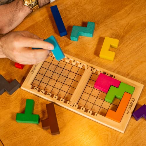 Wooden Pattern Building Puzzle Game Y940583