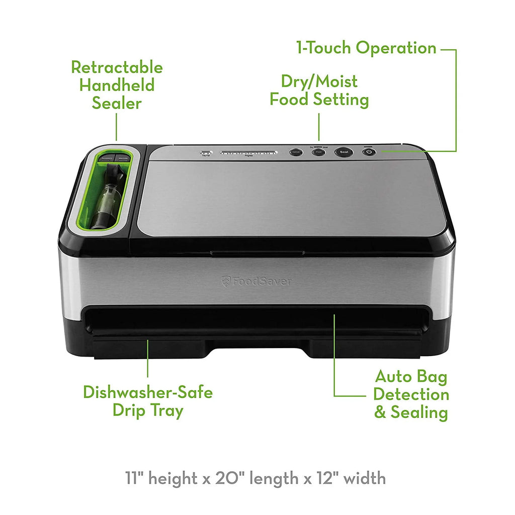 Automatic Vacuum Sealing System with Handheld Sealer Y86654