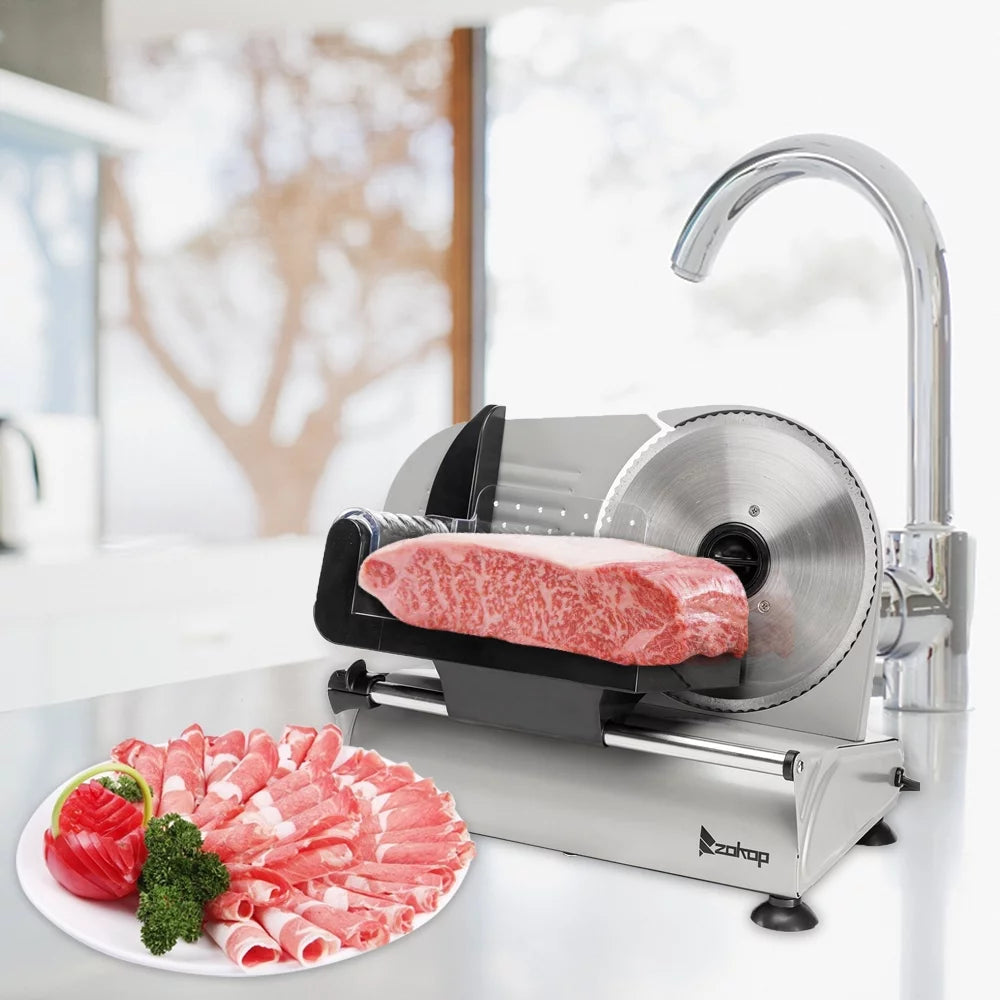 7.5" Semi-automatic Belt Cutter Deli Food Slicer S9171