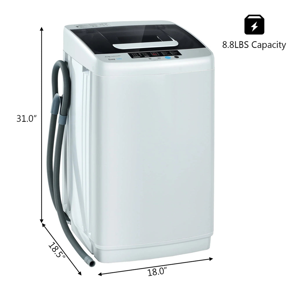 Portable Compact Full-Automatic Washing Machine 8.8 lbs Y9919