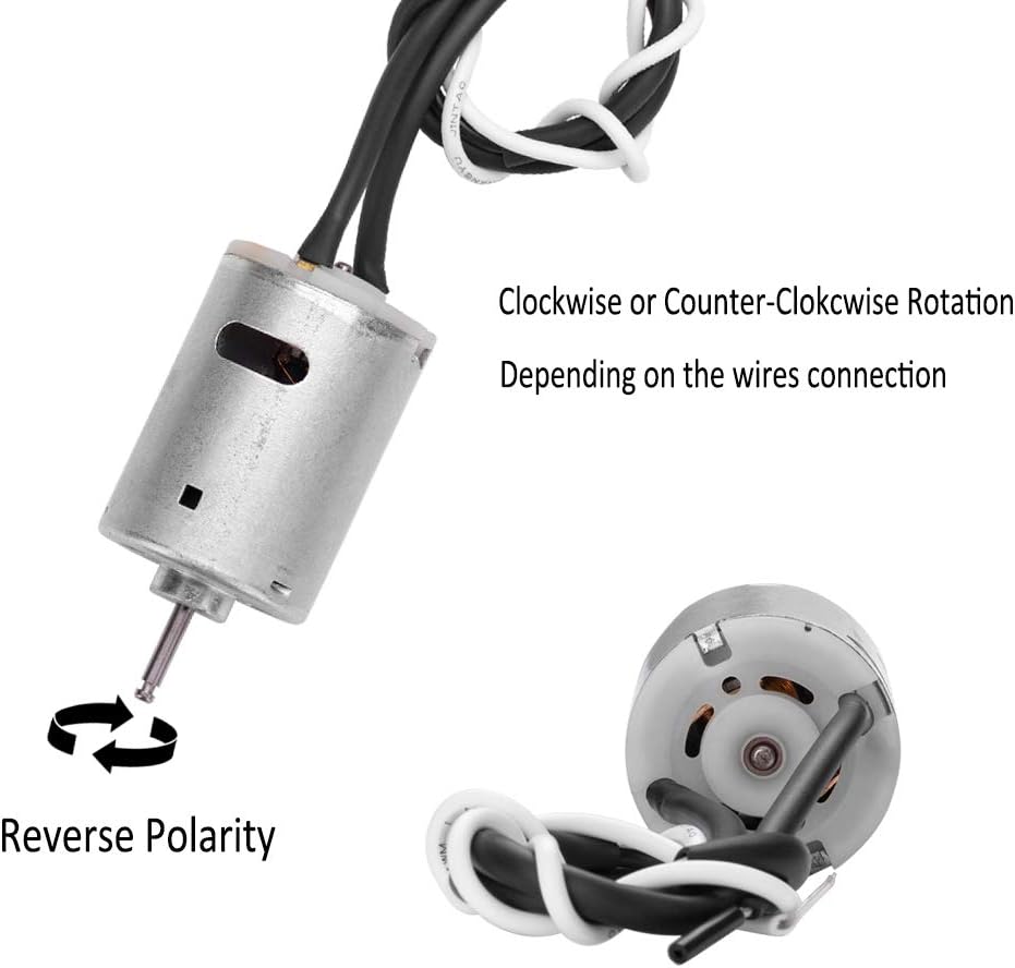 12 Volt Power Fan Vent Replacement Motor with D-Shaft G76633