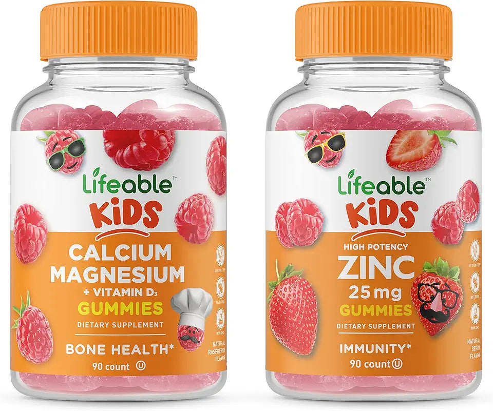 Zinc Calcium Magnesium Gummies Bundle W3473