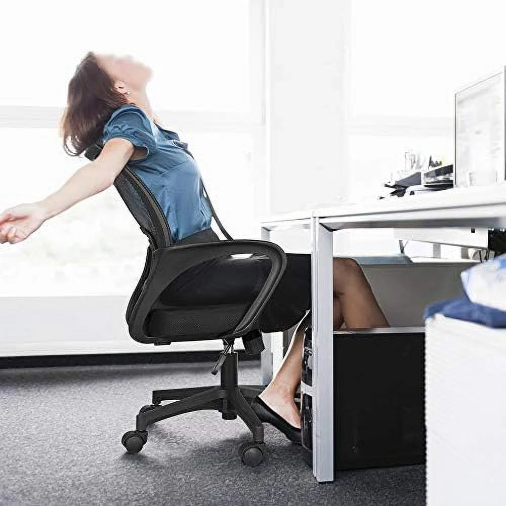 44 Inch Computer Desk & Chair Set with Drawer H9194