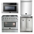 36 Inch Gas Range 60 Inch Refrigerator Microwave Drawer Dishwasher I988