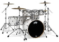 7-Piece Maple Shell Pack with Chrome Hardware Pearlescent White I223182