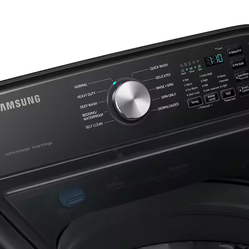 Top Load Washer with ActiveWave Agitator and Active WaterJet in Brushed Black A107947
