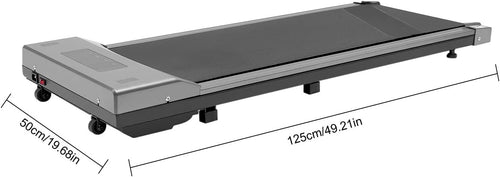0.65-3HP Under Desk Electric Treadmill with Remote Control and LED Display B982