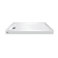 White 60x22 Rectangle Shower Base E787037