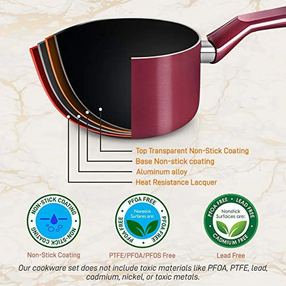 13 Piece Non-Stick Cookware Set F762631