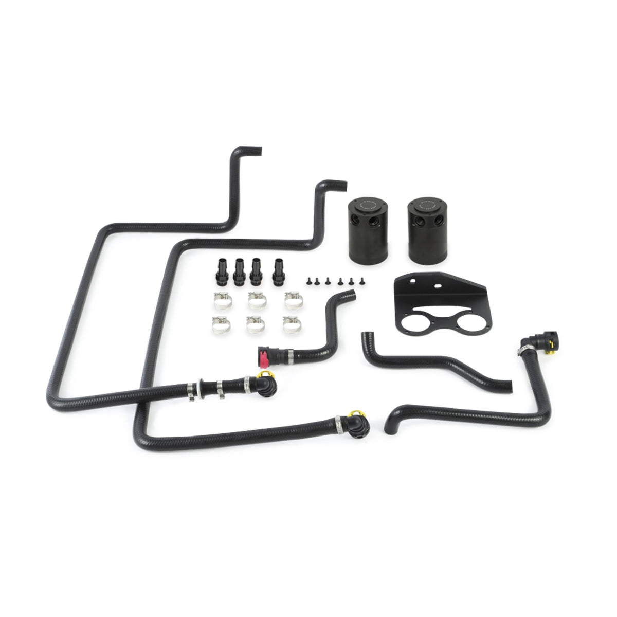 Black Baffled Oil Catch Can Kit A291752