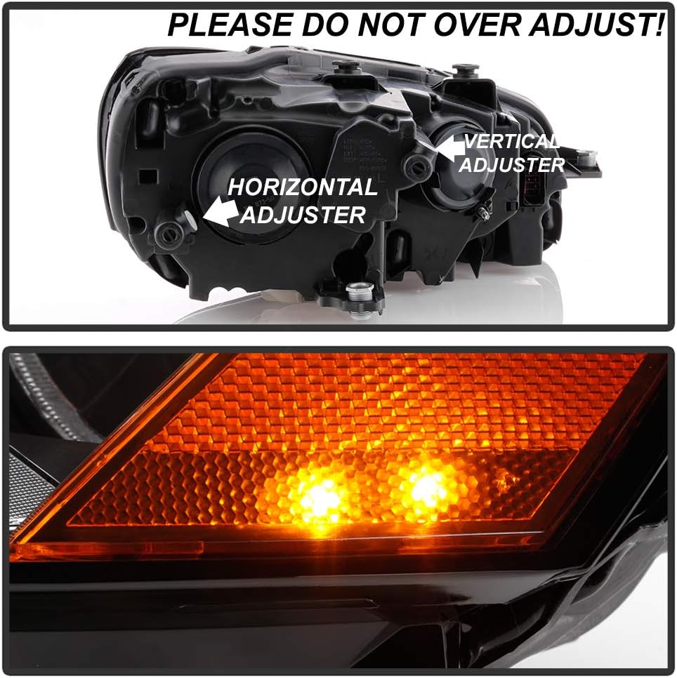 2012-2015 Volkswagen Passat Headlights Assembly Pair Set Left+Right C62250