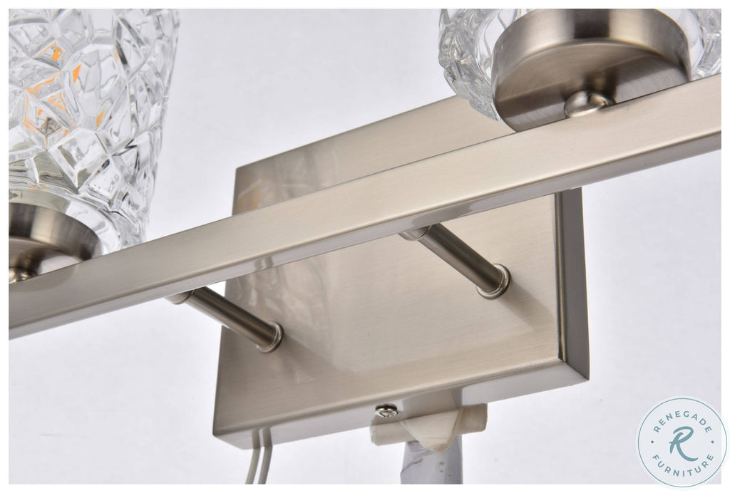 4 Lights Bath Sconce with Clear Shade E3238