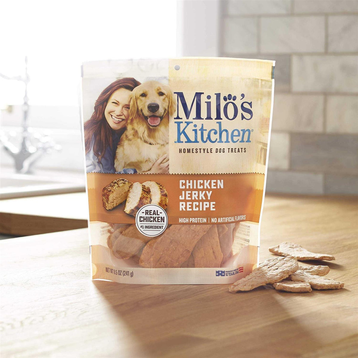 Chicken Jerky Dog Treats F488062
