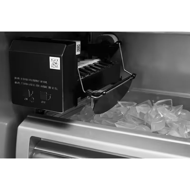 42 in. 25.5 cu. ft. Side-by-Side Refrigerator in Stainless Steel J90623