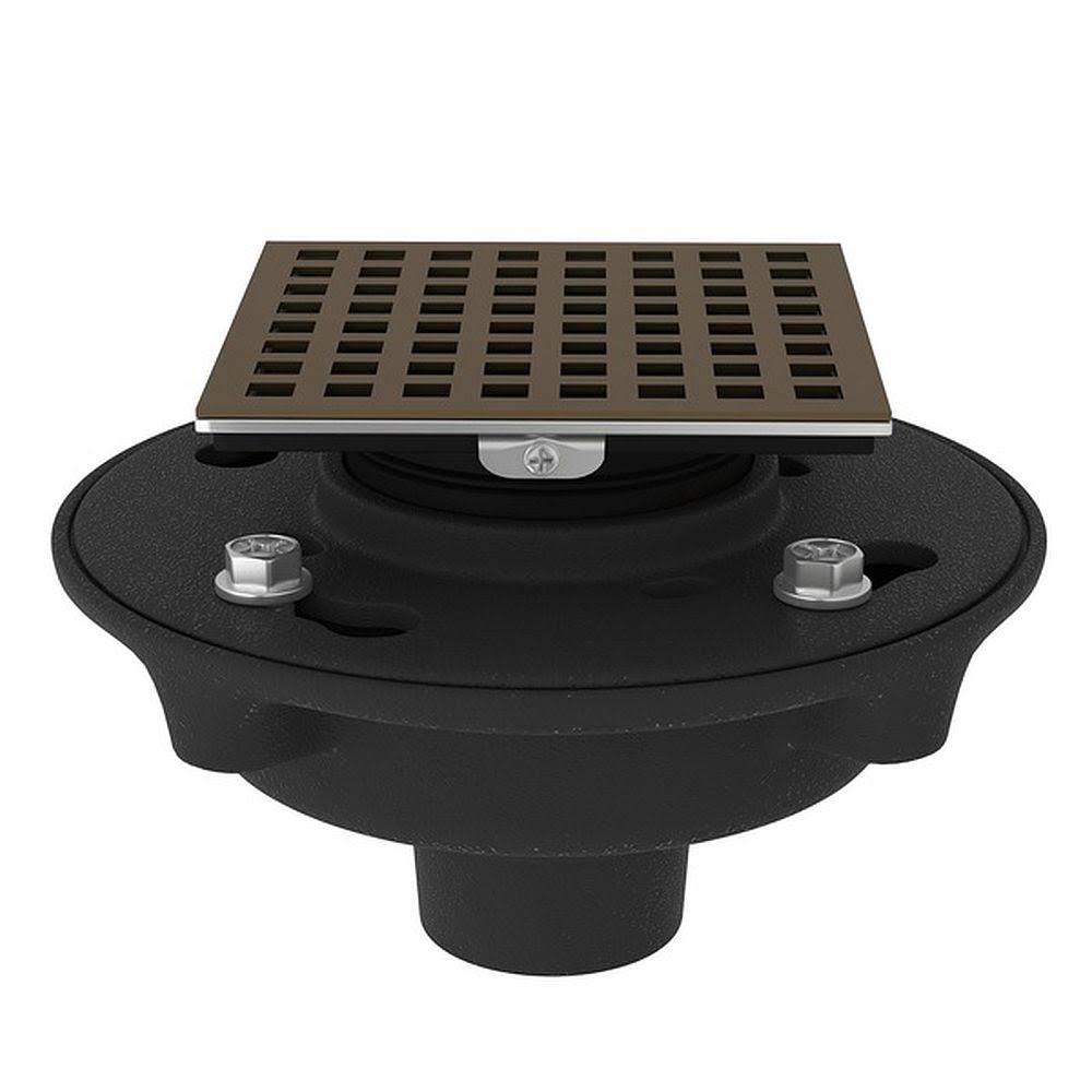 Cast Iron No Hub Drain Kit with Decorative Cover T857